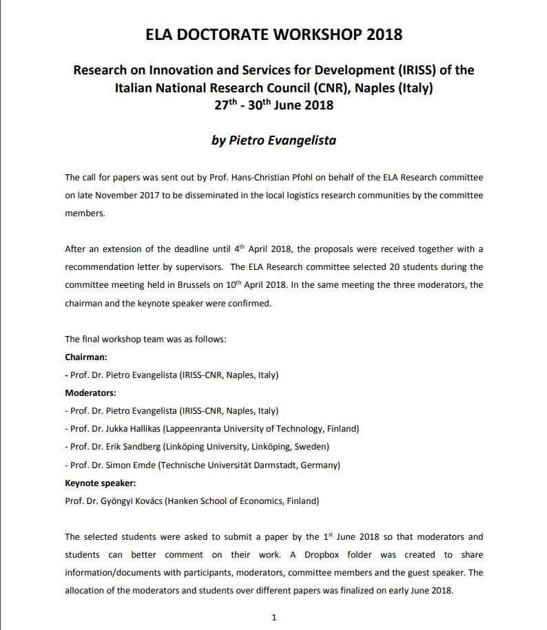 report 22nd docotrate workshop (1)