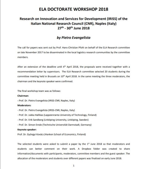 report 22nd docotrate workshop (1)